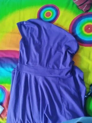 Vestido de fiesta morado