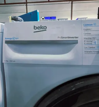 326.Lavadora 8 Kilos Beko Nueva Tara Inverter
