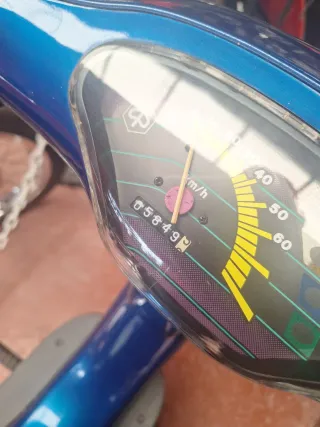 Piaggio Velofax Motor Azul