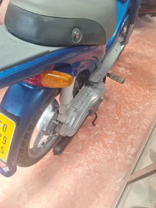 Piaggio Velofax Motor Azul