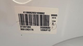 Lavadora Balay 3TS97BE 8kg