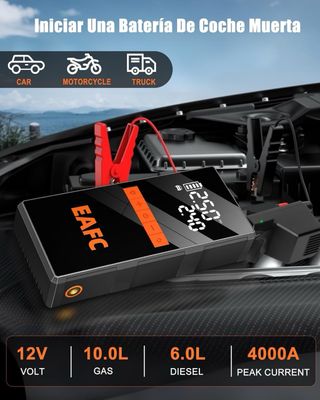 NUEVO! (50€) Arrancador Coche 4000A con Compresor