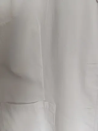 Bata de laboratorio para mujer