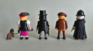 Playmobil Pareja Victoriana Ladrón y Policía