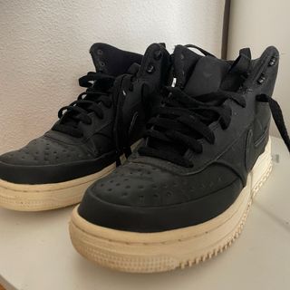 Nike Court Vision Mid Negro/Beige