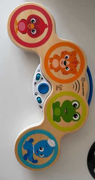 Tambores Musicales Hape Baby Einstein Madera