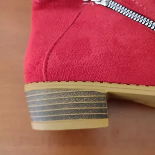 Botines Rojos Talla 37 Nuevos