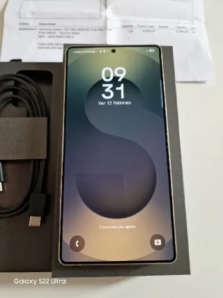 Samsung Galaxy S25 Ultra 256GB Nero