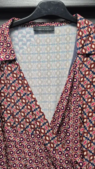 Abito Fiorella Rubino fantasia