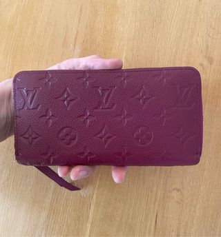 Cartera Louis Vuitton Zippy Morada