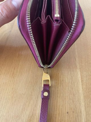 Cartera Louis Vuitton Zippy Morada