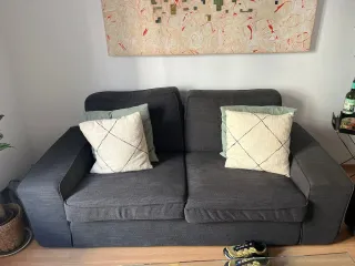 Sofá IKEA gris tela