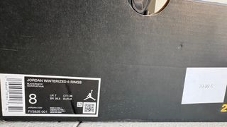 Jordan Winterized 6 Botas Negras