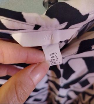 Vestito H&M fantasia geometrica