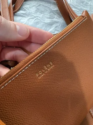 Bolso Polène Cyme Marrón