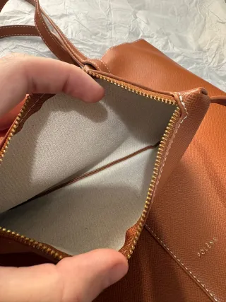 Bolso Polène Cyme Marrón