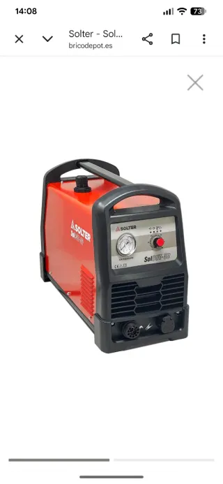 Equipo corte plasma Solter SOLCUT 50