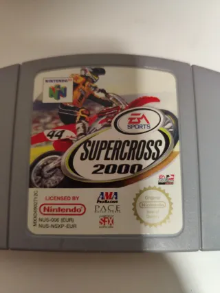 Juego Nintendo 64 Supercross 2000