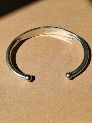 Brazalete plata alemana s. XIX