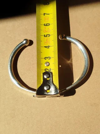 Brazalete plata alemana s. XIX