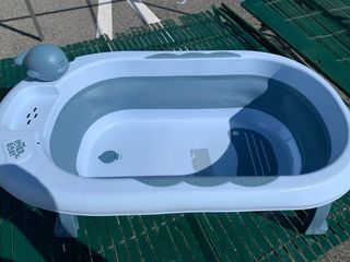 Bañera Plegable Bebé Interbaby Azul