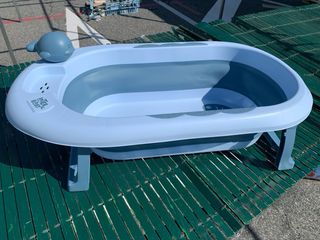 Bañera Plegable Bebé Interbaby Azul
