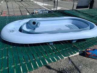Bañera Plegable Bebé Interbaby Azul