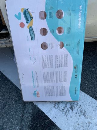 Bañera Plegable Bebé Interbaby Azul