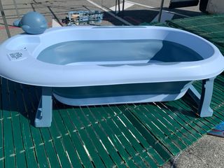 Bañera Plegable Bebé Interbaby Azul
