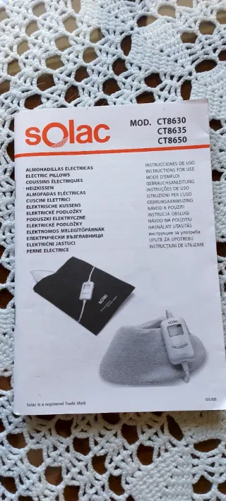 Almohadilla Eléctrica Solac Thermo Therapy