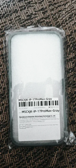 Set complementos para iPhone 17 pro max