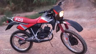 Derbi FDS 50 Enduro Roja y Negra