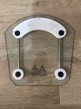 Báscula de cristal templado hasta 180 kg