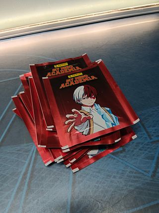 20 sobres nuevos My Hero Academia panini