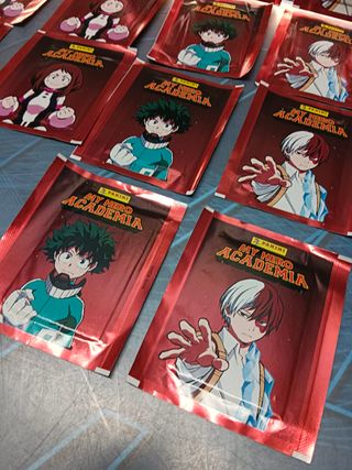 20 sobres nuevos My Hero Academia panini