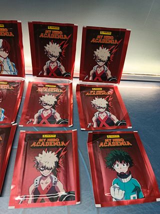 20 sobres nuevos My Hero Academia panini