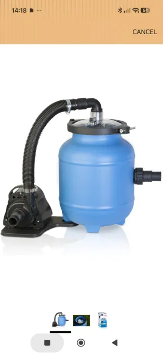 Piscina desmontable Intex, incluye filtro .