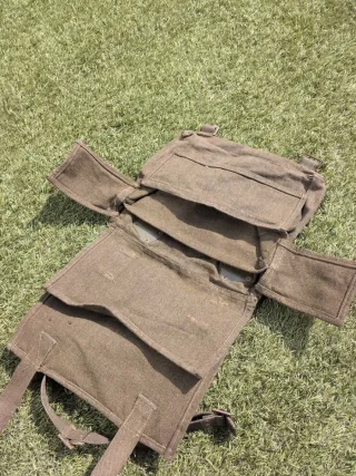 Bolso militar verde vintage