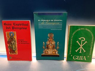 13 libros, CRISTO EN CASA, LA DOCTRINA DE JESUCRISTO, guia espiritual del peregrino y mas libros religiosos