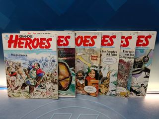cómics, Grandes Heroes nº 9, 11, 14, 18, 20, 23. 6 números