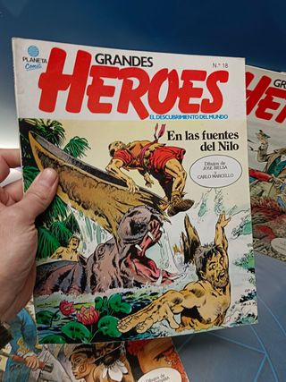 cómics, Grandes Heroes nº 9, 11, 14, 18, 20, 23. 6 números