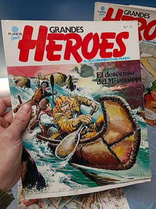 cómics, Grandes Heroes nº 9, 11, 14, 18, 20, 23. 6 números