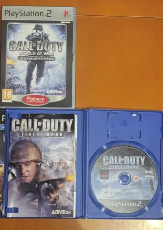 3 Giochi Call of Duty PS2 (Sparatutto)