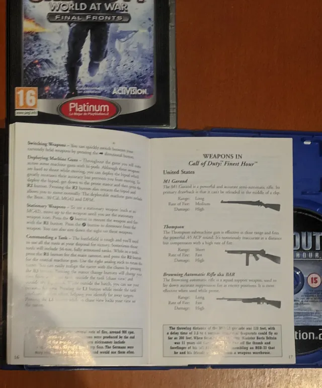 3 Juegos Call of Duty PS2 (Shooter)