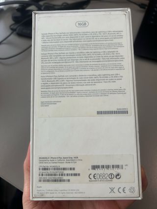 iPhone 6 Plus Argento