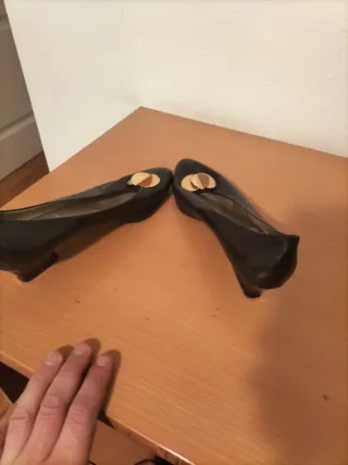 Zapatos Sergio Rossi Piel Italiana Talla 39.5