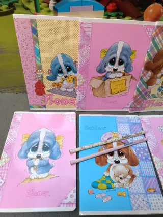 Set 6 Quaderni A5 Sad Sam & Honey + 2 Matite