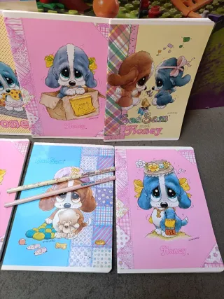 Set 6 Quaderni A5 Sad Sam & Honey + 2 Matite