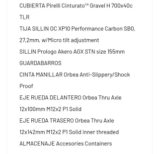 Orbea Terra M20i Team Gravel