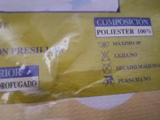 Cortinas de baño amarillas poliéster